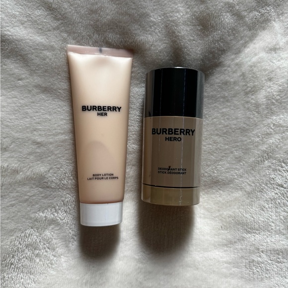 Burberry Her Body Lotion and Hero Deodorant Stick - Picture 1 of 2